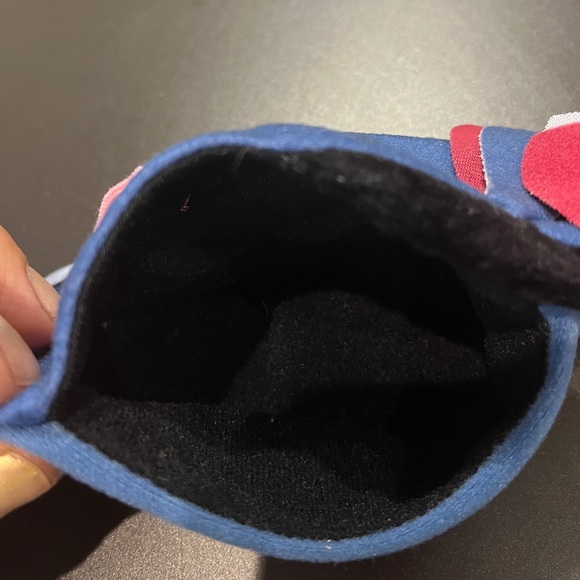 Disney Winnie Pooh EEYORE Bag Charm Key Mask Tissue Case McDonalds McD Toy Purse - Picture 5 of 10